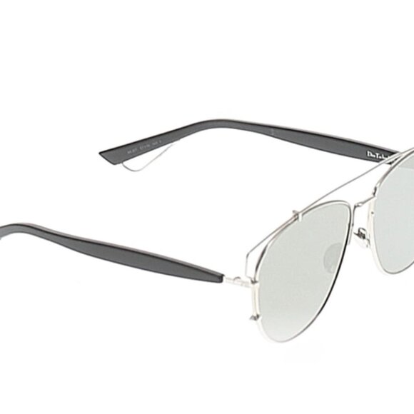 Christian Dior| Modern Silver Double-Bridge Aviator | Minimalist Sunglasses main image 6